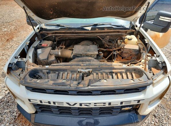 1GC5YME74LF265050 2020 CHEVROLET SILVERADO Белый Вид задней части салона