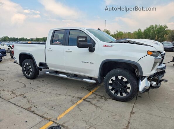 1GC5YNE70LF319627 2020 CHEVROLET SILVERADO Белый Передняя правая четверть