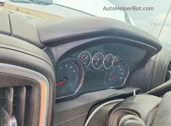 1GC5YNE70LF319627 2020 CHEVROLET SILVERADO Белый Вид щитка приборов