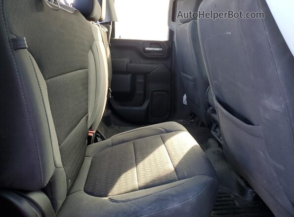 1GC5YNE70NF157209 2022 CHEVROLET SILVERADO Silver უკანა სავარძლების ხედი
