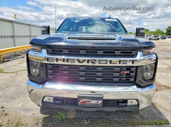1GC5YNE70NF217991 2022 CHEVROLET SILVERADO Black წინა ხედი