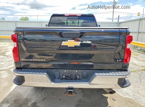 1GC5YNE70NF217991 2022 CHEVROLET SILVERADO Black უკანა ხედი