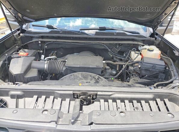 1GC5YNE70NF217991 2022 CHEVROLET SILVERADO Black უკანა სალონის ხედი