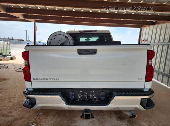 1GC5YNE71NF325035 2022 CHEVROLET SILVERADO White Հետևի տեսք