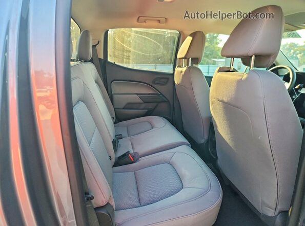 1GCGSBEA0K1186657 2019 CHEVROLET COLORADO Серый Вид задних сидений