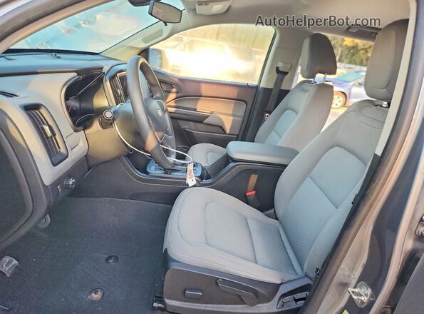 1GCGSBEA0K1186657 2019 CHEVROLET COLORADO Серый Вид салона спереди