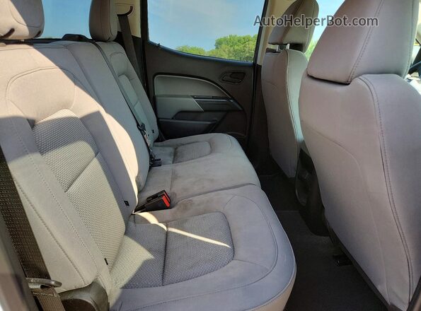1GCGSBEA1K1120862 2019 CHEVROLET COLORADO White Вид задніх сидінь
