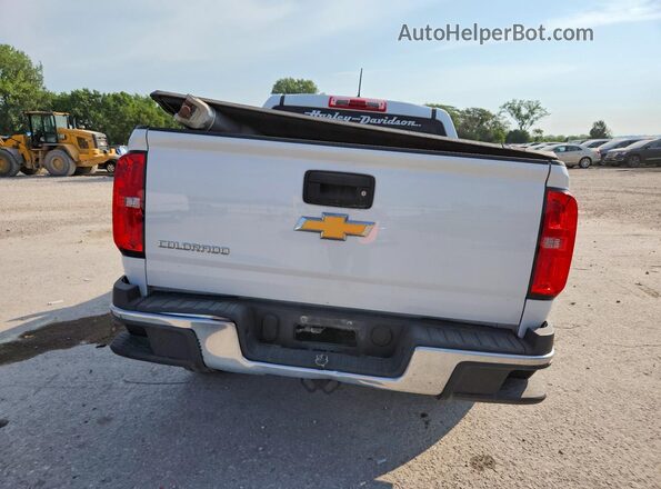 1GCGSBEA1K1120862 2019 CHEVROLET COLORADO White Вид ззаду