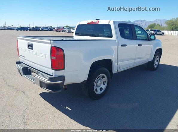 1GCGSBEA1M1113834 2021 CHEVROLET COLORADO White Tył prawy