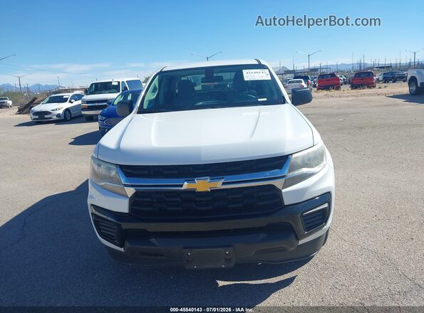 1GCGSBEA1M1113834 2021 CHEVROLET COLORADO White Widok z przodu