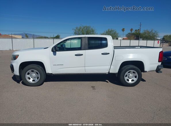 1GCGSBEA1M1113834 2021 CHEVROLET COLORADO White 