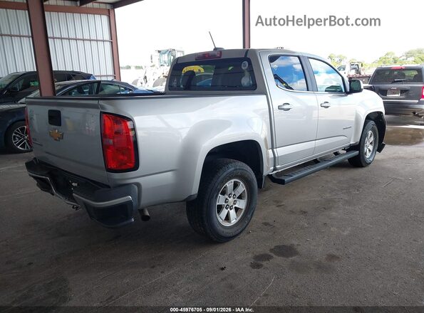 1GCGSBEA2G1198574 2016 CHEVROLET COLORADO Silver Задня права чверть