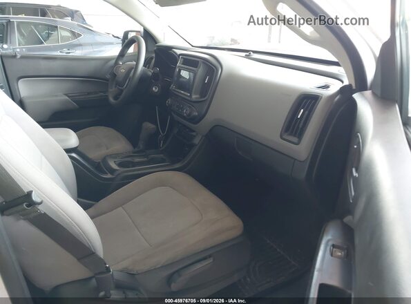 1GCGSBEA2G1198574 2016 CHEVROLET COLORADO Silver Вид салону спереду