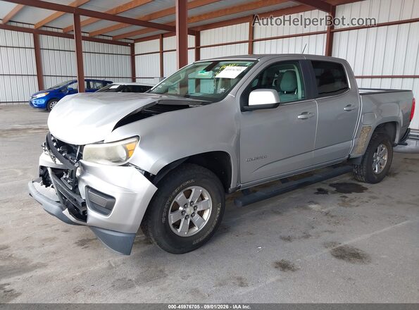 1GCGSBEA2G1198574 2016 CHEVROLET COLORADO Silver Передня ліва чверть