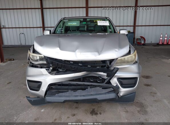 1GCGSBEA2G1198574 2016 CHEVROLET COLORADO Silver Вид щитка приладів
