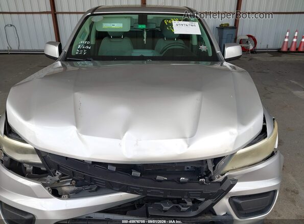 1GCGSBEA2G1198574 2016 CHEVROLET COLORADO Silver Вид ззаду