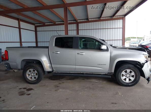 1GCGSBEA2G1198574 2016 CHEVROLET COLORADO Silver Вид задньої частини салону