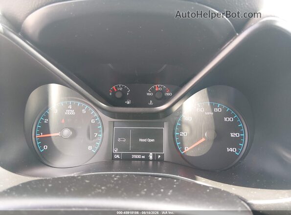 1GCGSBEA2G1288209 2016 CHEVROLET COLORADO Red Widok tylnych siedzeń