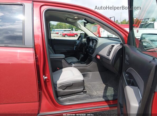 1GCGSBEA2G1288209 2016 CHEVROLET COLORADO Red Widok wnętrza z przodu