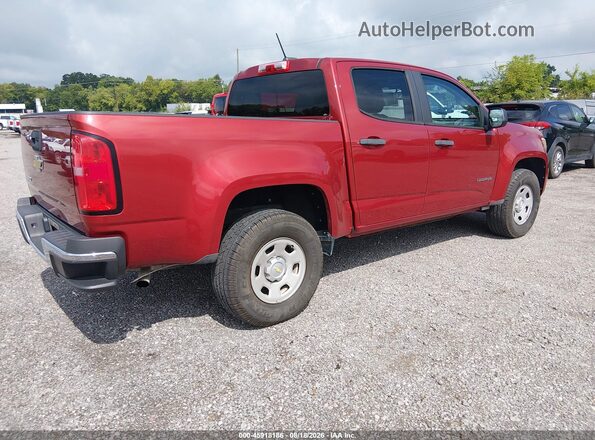 1GCGSBEA2G1288209 2016 CHEVROLET COLORADO Red Tył prawy