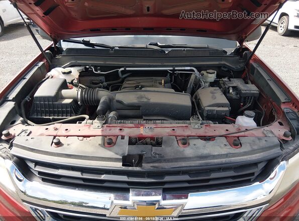 1GCGSBEA2G1288209 2016 CHEVROLET COLORADO Red Widok z tyłu