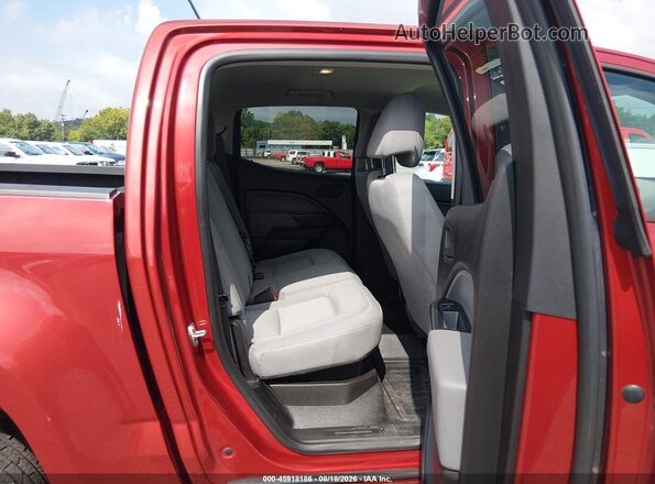 1GCGSBEA2G1288209 2016 CHEVROLET COLORADO Red Widok naklejki z numerem VIN