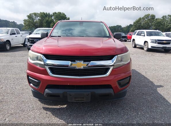 1GCGSBEA2G1288209 2016 CHEVROLET COLORADO Red 