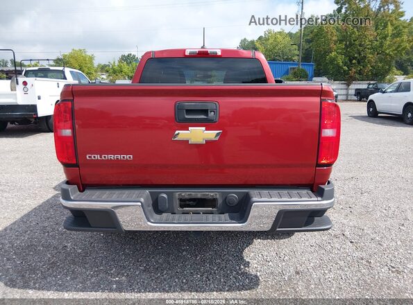 1GCGSBEA2G1288209 2016 CHEVROLET COLORADO Red 