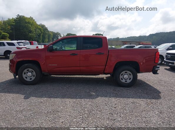 1GCGSBEA2G1288209 2016 CHEVROLET COLORADO Red 