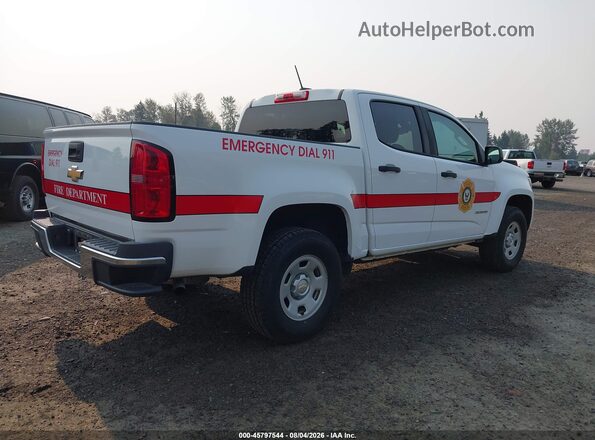 1GCGSBEA2H1273548 2017 CHEVROLET COLORADO Белый Задняя правая четверть