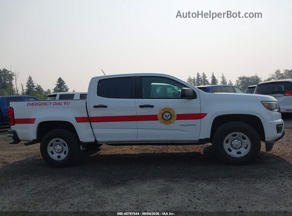 1GCGSBEA2H1273548 2017 CHEVROLET COLORADO Белый Вид задней части салона