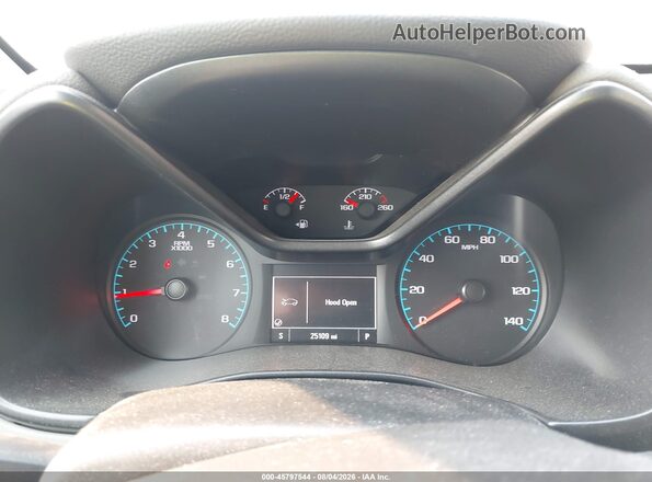 1GCGSBEA2H1273548 2017 CHEVROLET COLORADO Белый Вид задних сидений