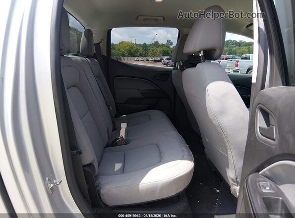 1GCGSBEA3G1260404 2016 CHEVROLET COLORADO Silver Widok naklejki z numerem VIN