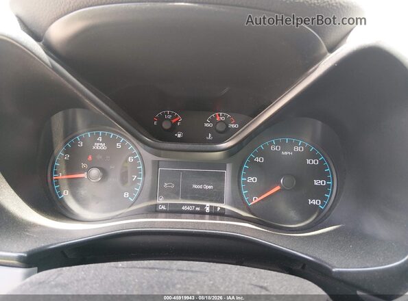 1GCGSBEA3G1260404 2016 CHEVROLET COLORADO Silver Widok tylnych siedzeń