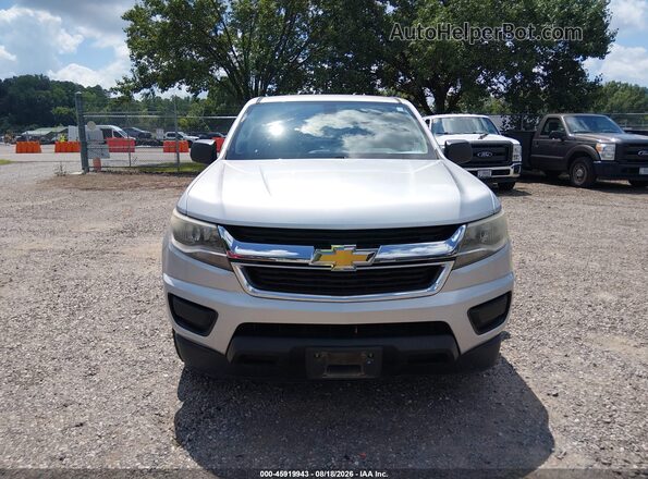 1GCGSBEA3G1260404 2016 CHEVROLET COLORADO Silver Widok z przodu