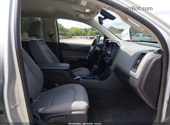 1GCGSBEA3G1260404 2016 CHEVROLET COLORADO Silver Widok wnętrza z przodu