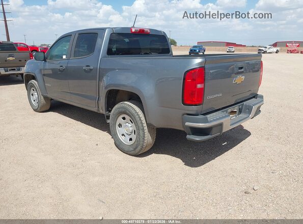 1GCGSBEA3J1241875 2018 CHEVROLET COLORADO Серый Задняя левая четверть