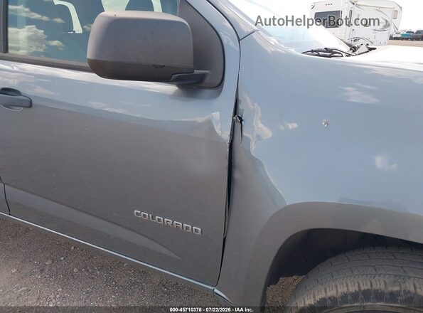 1GCGSBEA3J1241875 2018 CHEVROLET COLORADO Серый Вид спереди