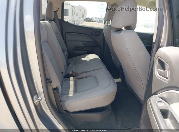 1GCGSBEA3J1241875 2018 CHEVROLET COLORADO Серый Вид наклейки с VIN-кодом