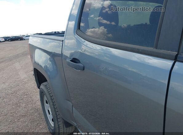 1GCGSBEA3J1241875 2018 CHEVROLET COLORADO Серый Вид задней части салона