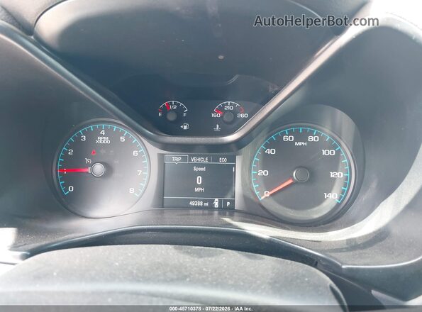 1GCGSBEA3J1241875 2018 CHEVROLET COLORADO Серый Вид задних сидений