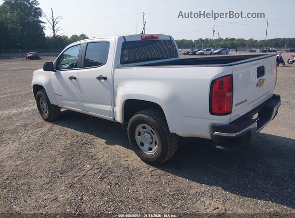 1GCGSBEA3J1247840 2018 CHEVROLET COLORADO White უკანა მარცხენა