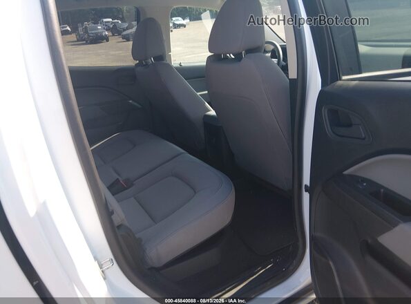 1GCGSBEA3J1247840 2018 CHEVROLET COLORADO White VIN კოდის სტიკერის ხედი