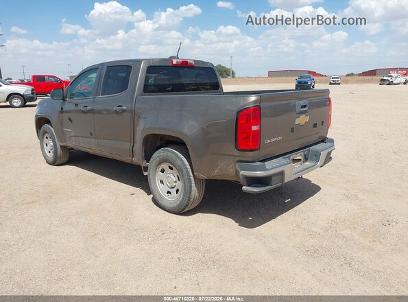 1GCGSBEA4G1243059 2016 CHEVROLET COLORADO Коричневый Задняя левая четверть