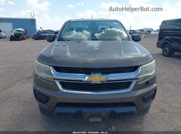 1GCGSBEA4G1243059 2016 CHEVROLET COLORADO Коричневый Панорамный вид салона 360°
