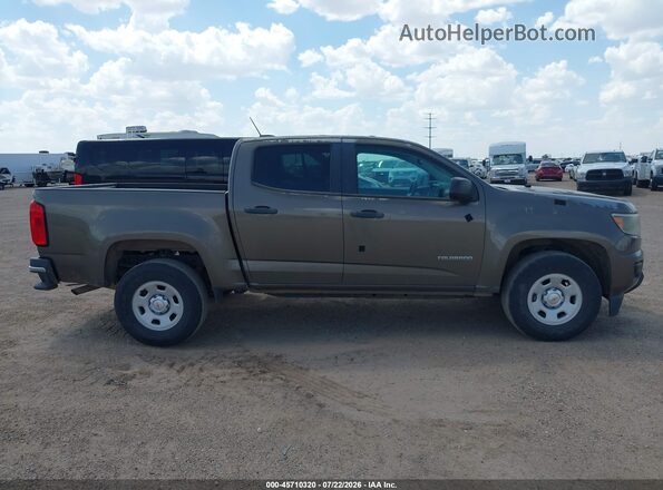 1GCGSBEA4G1243059 2016 CHEVROLET COLORADO Коричневый 