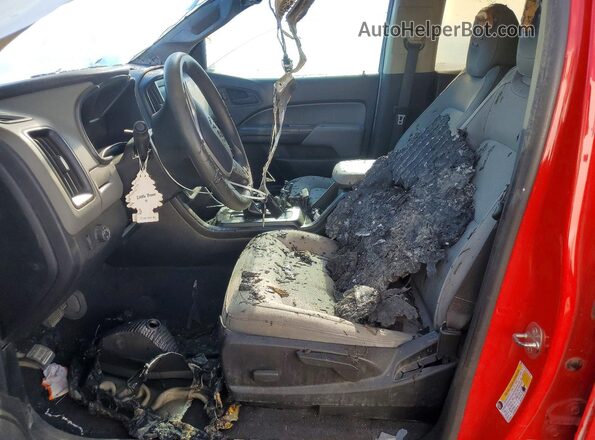 1GCGSBEA4L1140735 2020 CHEVROLET COLORADO Red Front interior view