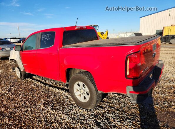 1GCGSBEA4L1140735 2020 CHEVROLET COLORADO Red Rear left