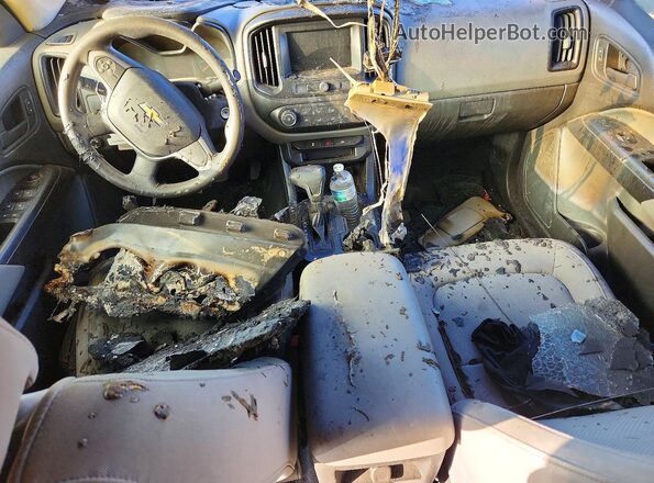1GCGSBEA4L1140735 2020 CHEVROLET COLORADO Red Dashboard view