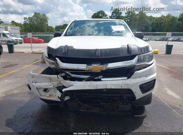 1GCGSBEA4L1240267 2020 CHEVROLET COLORADO White Widok zestawu wskaźników